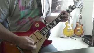 KISS - SHOCK ME - ALIVE II cover ACE FREHLEY GIBSON LES PAUL BUDOKAN