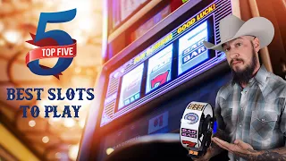 TOP 5 🎰 BEST SLOTS to play 😱 From a Slot Tech