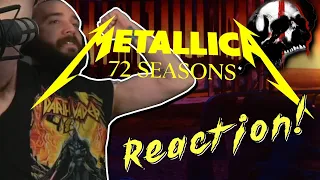 Metallica: 72 Seasons (Official Music Video) REACTION! Metal Guitarist reacts to new Metallica!