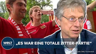 FUßBALL-BUNDESLIGA: Fans am ausrasten! Union rettet sich in letzter Minute!