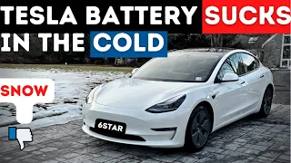 Tesla battery life in the winter | Good or Bad ?
