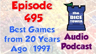 Dice Tower 495 - Best Games from 20 Years Ago (1997)