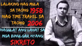 Lalaking nagmula sa taong 1958 Nag Time Travel sa taong 2006 | Nagulat ang lahat sa mga binulgar nya