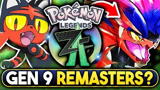 POKEMON NEWS! GEN 9 REMASTERS FOR SWITCH 2? MEGA STARTER EVOLUTION RUMORS FOR LEGENDS Z-A & MORE!