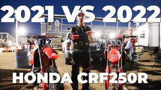 Is the 2022 Honda CRF250R really better than the 2021?