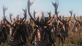 Elves of Mirkwood Vs Men of Rhûn | 20,000 Unit Lord of the Rings Cinematic Battle