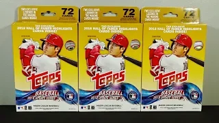 2018 Topps Update Baseball 3 Hanger Box Break! Nice!