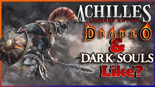 Achilles Legends Untold An Arpg with DarkSouls Combat?