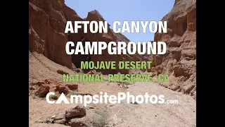 Afton Canyon Campground, CA