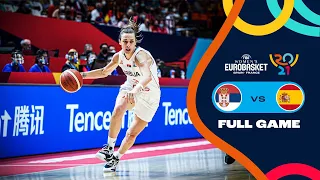 Serbia v Spain | Full Game - FIBA Women's EuroBasket 2021 Final Round