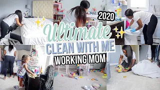 ULTIMATE CLEAN WITH ME! EXTREME SPEED CLEANING MOTIVATION | REAL LIFE HOUSE CLEANING | WORKING MOM