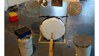 How to make a homemade drum set