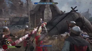 [ Chivalry 2 ] Joan of arc training her Messer handling