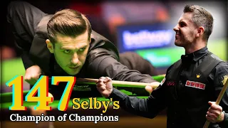 147 Break | Mark Selby 147 | Champion of Champions | Snooker 2018 |