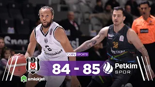 Beşiktaş Emlakjet 84-85 Aliağa Petkimspor | 26. Hafta - Türkiye Sigorta Basketbol Süper Ligi