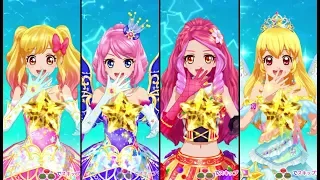 アイカツスターズ！金のスターチャンス・全アイドルまとめ(PR・SPRのみ)