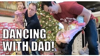 Benji Dancing with His Father! - Dancember 12, 2015 -  ItsJudysLife Vlogs