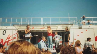 Radio 1 Roadshow Rhyl Simon Mayo Jakki Brambles 20.07.1990