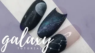 Easy Galaxy Tutorial • Natasha Harton Nails