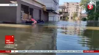 Затопило ще 2 вулиці, вода продовжує затоплювати Херсонщину