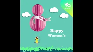 A quick motion graphic video for women's day, 8 March