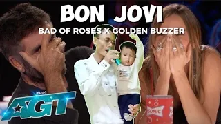 American Got Talent | All The Judges Cried When They Heard Bonjovi's Song With His Son