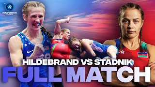 Mariya STADNIK (AZE) vs. Sarah Ann HILDEBRANDT (USA) | Seniors World Championships 2023 | 1/4