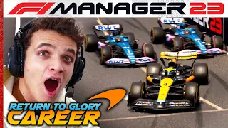 MAKING Q3 FOR THE FIRST TIME?! 3 UPGRADES FOR FIRST SPRINT! - F1 Manager 2023 CAREER MODE Part 4