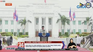 Duterte leads Independence Day rites for 2nd time since presidency, honors heroes | 24 Oras Weekend