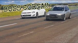 Opel Corsa shows Mk7 GTI who's BOSS!!💪South African drag racing