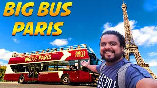 Hop on hop off BIG BUS of Paris | Complete Tour | Electric Scooter with Fish N Chips | France Ep10
