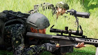 SNIPER NG ARMY INUBOS ANG MGA MAOTE NA AATAKE SA BARANGAY -CINEMATIC MOVIE