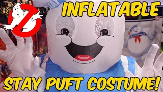 Inflatable Stay Puft Marshmallow Man costume! (Ghostbusters News Halloween Countdown)