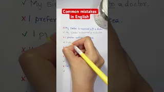 Common mistakes in English😱🚫❌