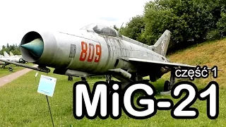 Latający ołówek "z Bliska" - Mikojan-Guriewicz MiG-21 część 1 #gdziewojsko