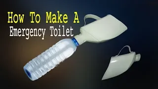 How to make portable unisex adult urinal car travel toilet for emergency traffic use