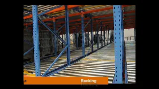 Gravity Rack / Live Rack / Pallet Flow Rack / Roller Rack - Kingmore Racking