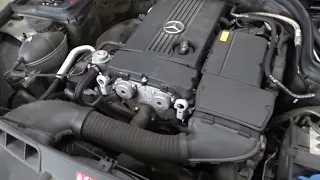 Mercedes S204 C180 Kompressor F318085 Motorlauf