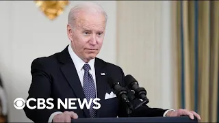 Biden says he was expressing "moral outrage" at Putin, not articulating policy change