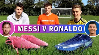 Ronaldo's £260 Boots v Messi's £180 Boots | ft. W2S & Kieran Brown