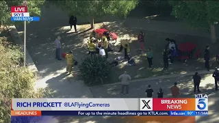 Students stabbed at Van Nuys High School