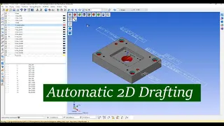 Automatic 2D Drafting#programming #cadcam #cnc #worknc #software #gcode #mold #engineer #training