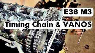BMW E36 M3 Timing chain / VANOS installation
