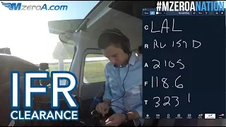 Copying an IFR Flight Clearance - MzeroA Flight Training