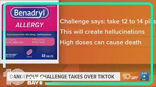 Dangerous Benadryl challenge takes over TikTok