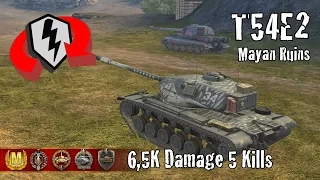 T54E2  |  6,5K Damage 5 Kills  |  WoT Blitz Replays