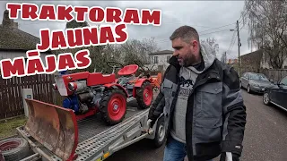 Traktors nogādāts galamērķī! | TAISĀM BENZĪNTANKU | JAUNUMI