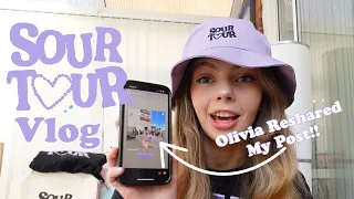 OLIVIA NOTICED ME?! Sour Tour Manchester Vlog | Olivia Rodrigo Concert Vlog and Merch Haul