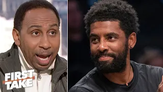 Stephen A. reacts to Kyrie Irving’s lengthy social media response to Celtics fans | First Take