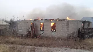 Дебальцево 26.11.2014 Обстрел